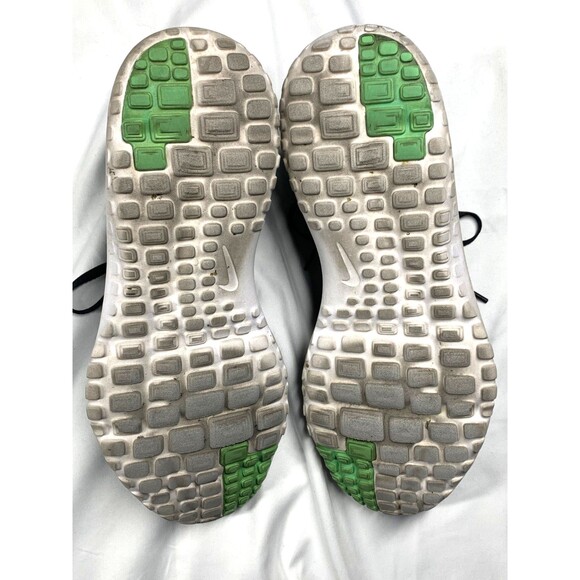 Nike Fitsole Run Sneakers Running Womens size 10 Black Green 2016 Athletic - Picture 9 of 9